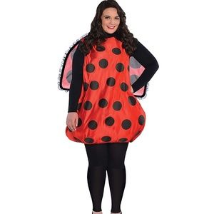 Plus Size LadyBug Dress Halloween Costume 18-20